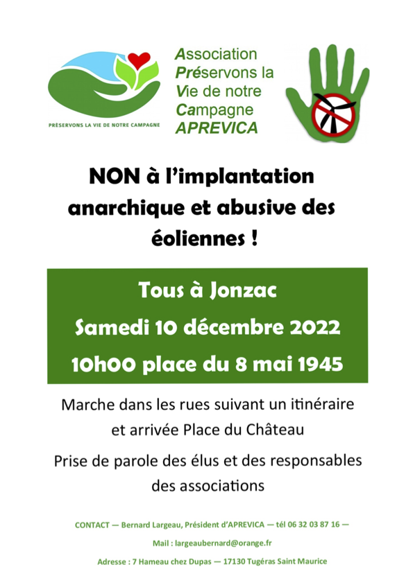 Pas d'éoliennes dans la forêt de la Double