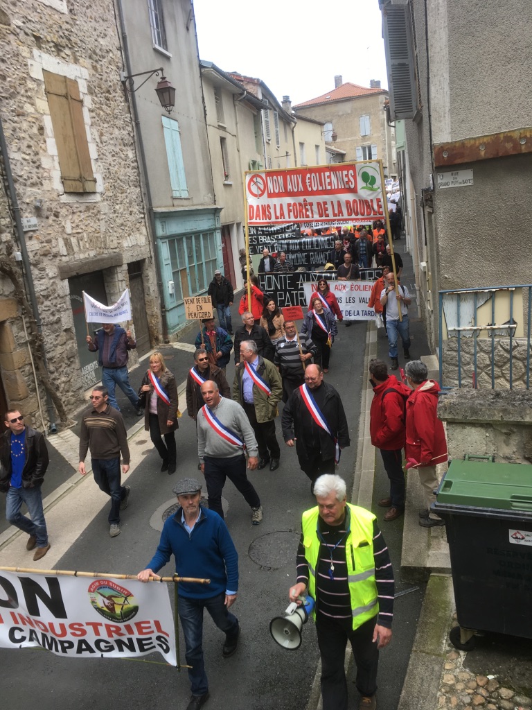 Manifestation du 25 mars 2017 à Nontron (Dordogne)